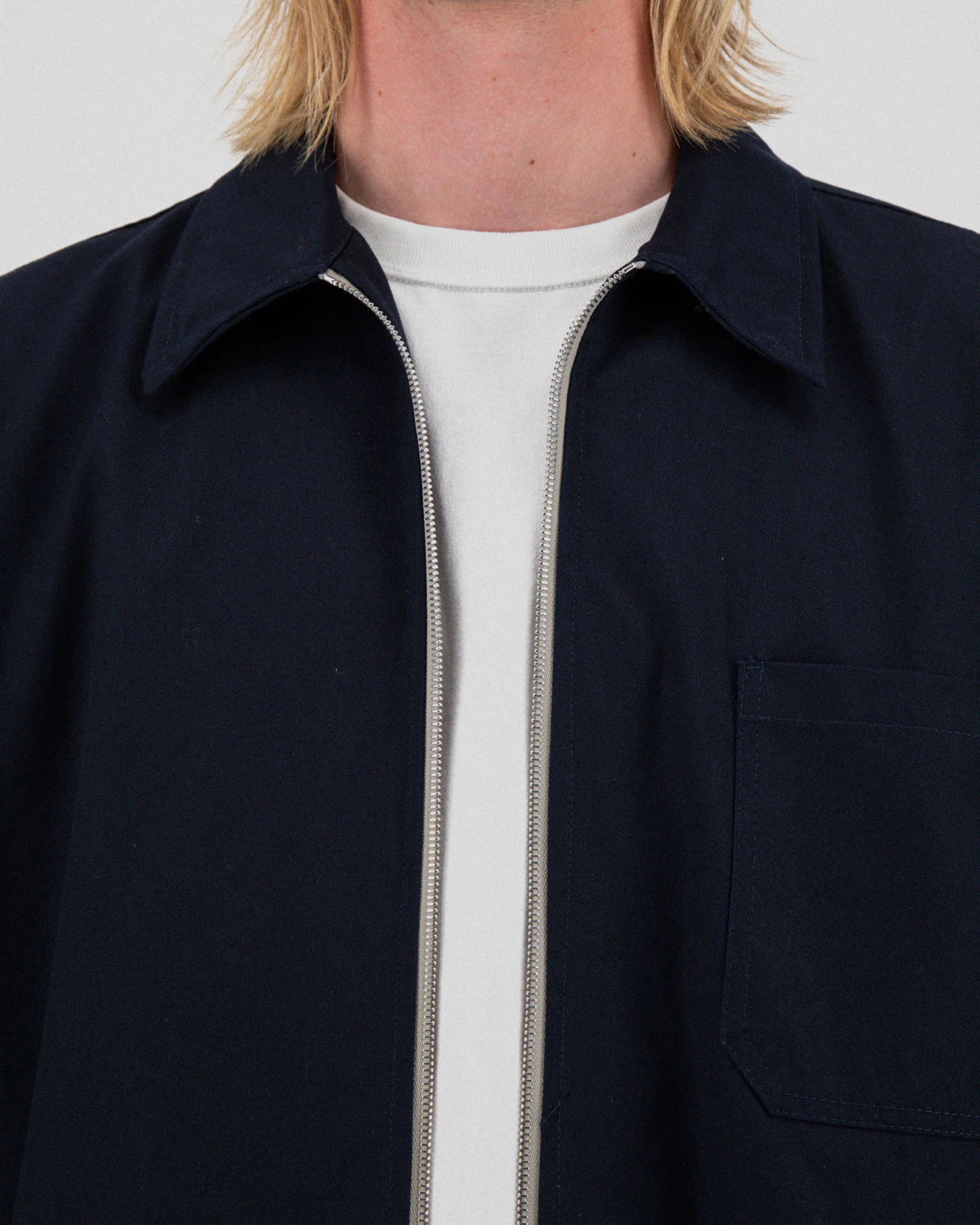 Another World Shirt - Twill Fix - Navy - Image 5