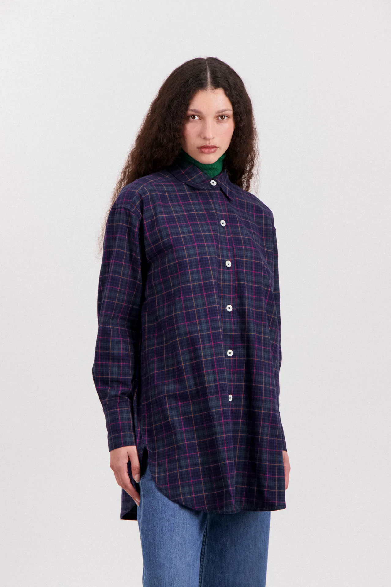 Big Lovely Shirt - Check - Tartan (Women) - Image 3