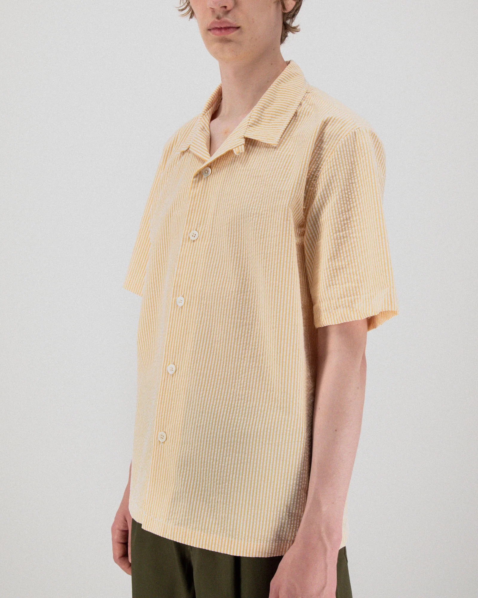 Cocktail D’Amore Shirt - Seersucker Stripes - Image 3