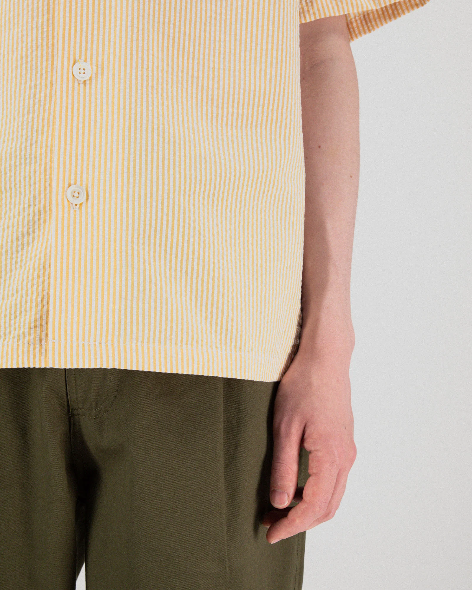Cocktail D’Amore Shirt - Seersucker Stripes - Image 4