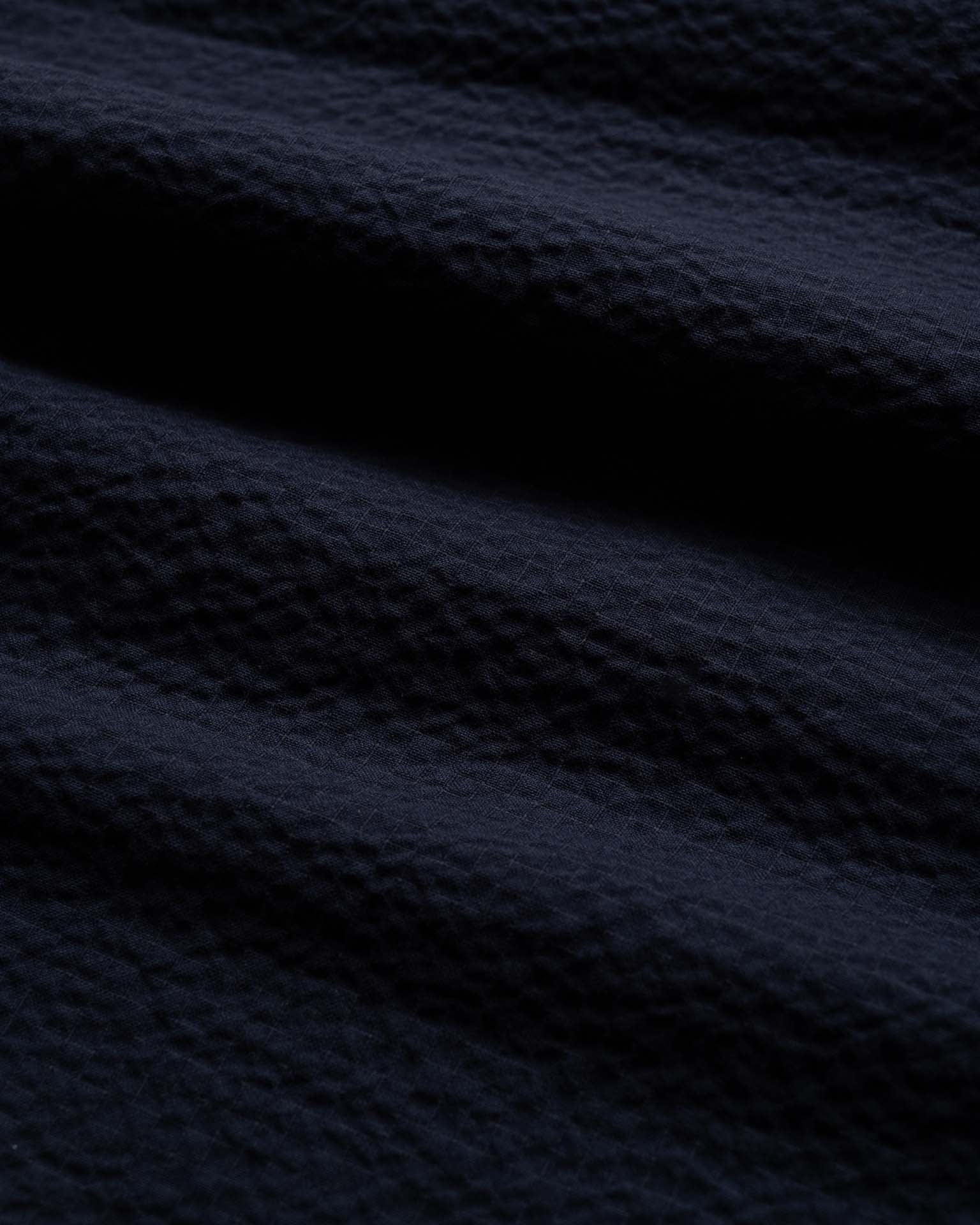 Cocktail Shirt - Crispy Seersucker - Navy - Image 5