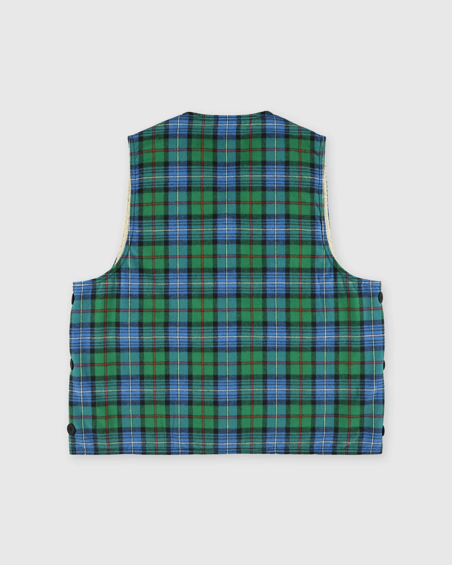 Cosmic Vest - Tartan - Blue - Image 9