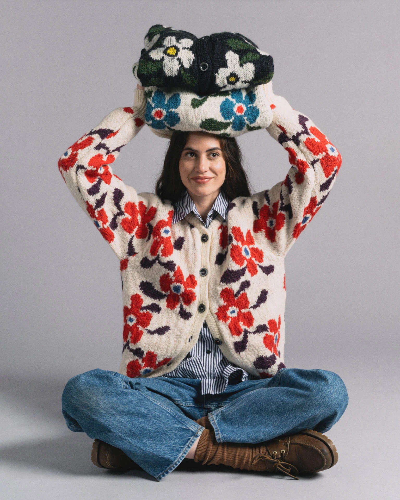 Flowers In Space - Cherry (Women) - Image 4