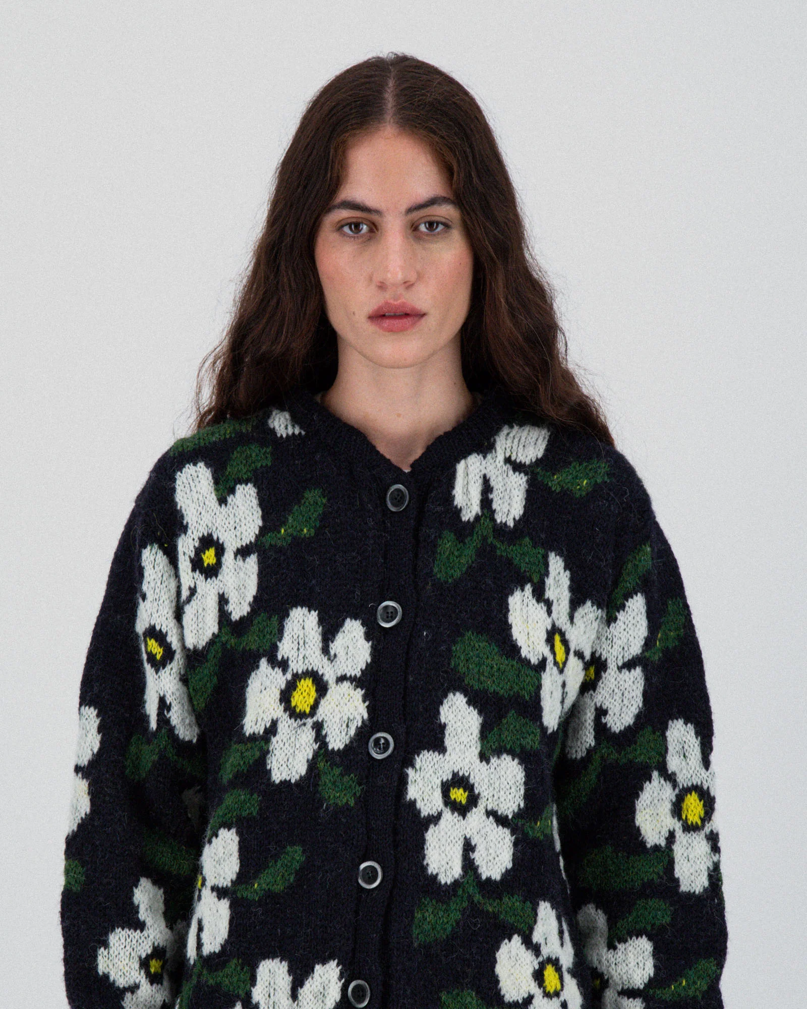 Flowers In Space - Navy (Women) - Image 5