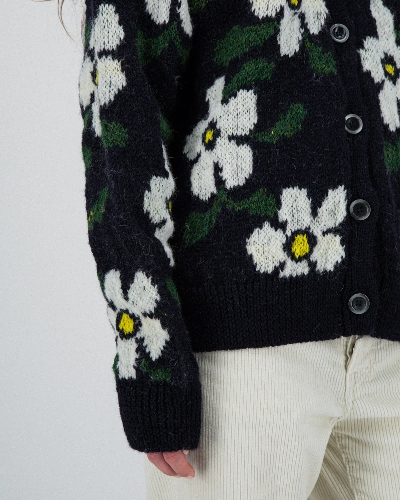Flowers In Space - Navy (Women) - Image 7