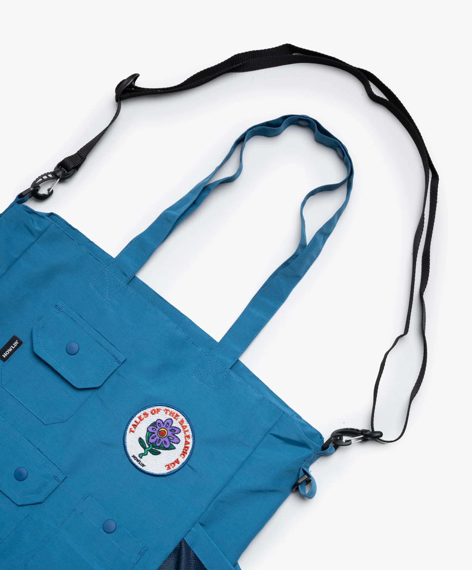 Lonely Ranger Bag - Blue Water Repellent Nylon - Image 5