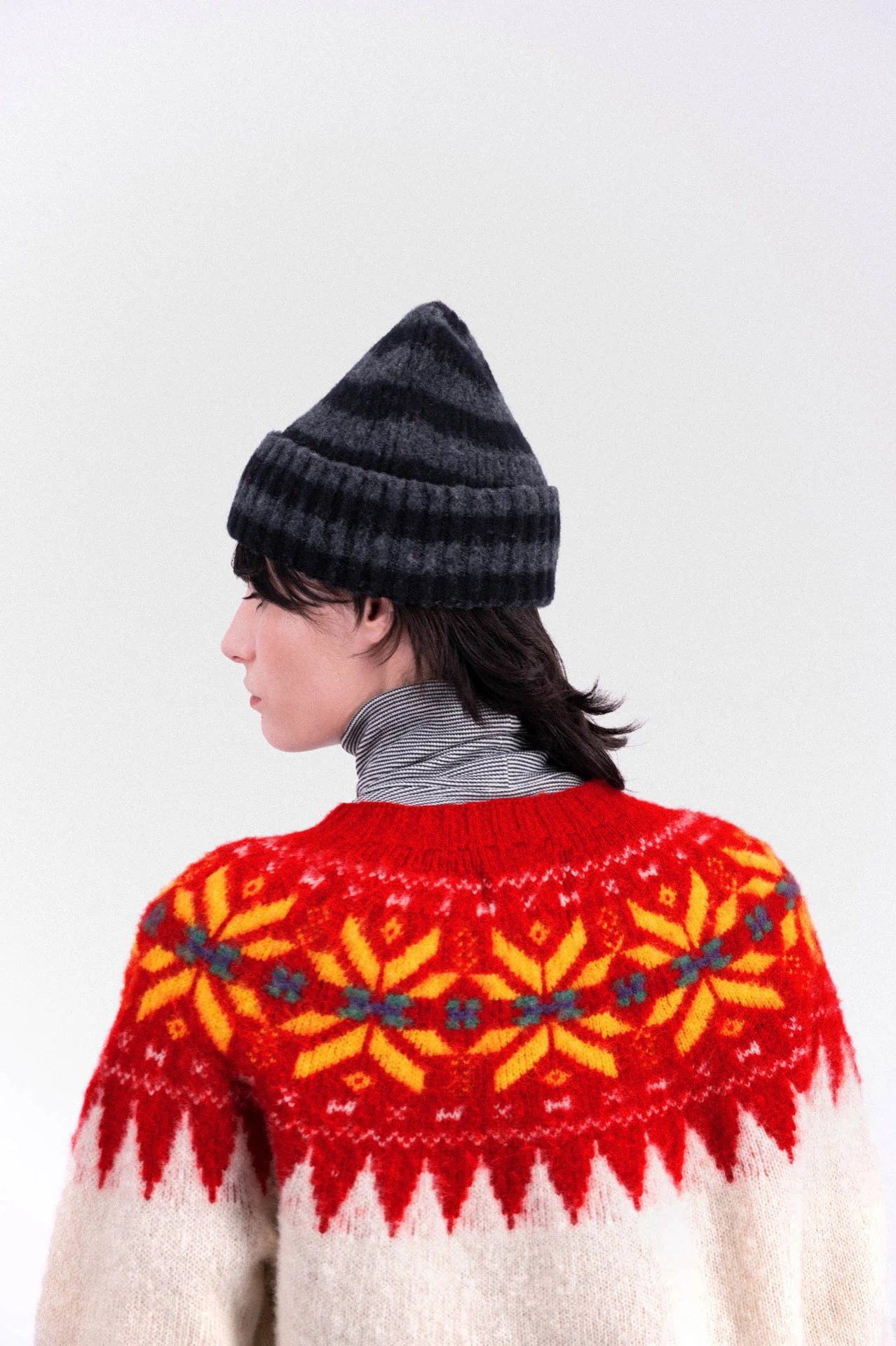 Love On A Knitted Train - Flaming Red (Women) - Image 5