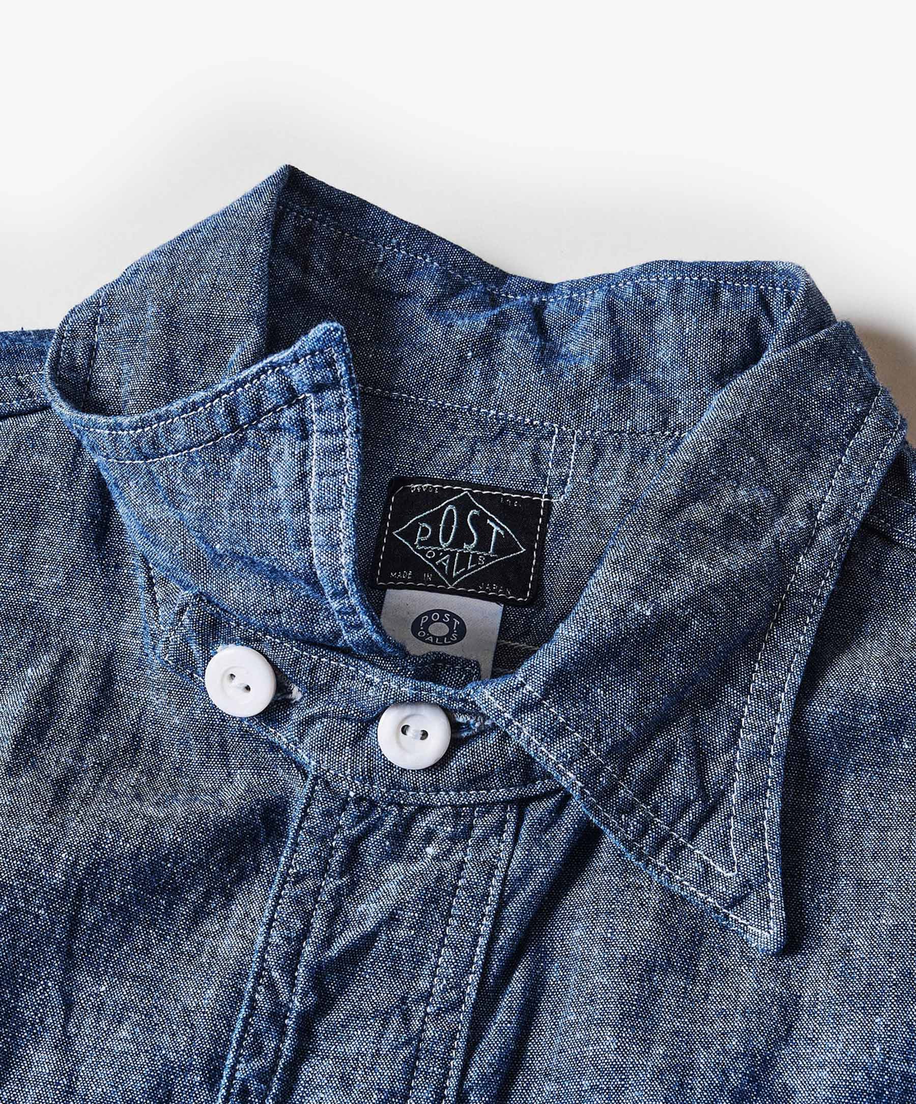No.2 Shirt - Indigo - Image 3