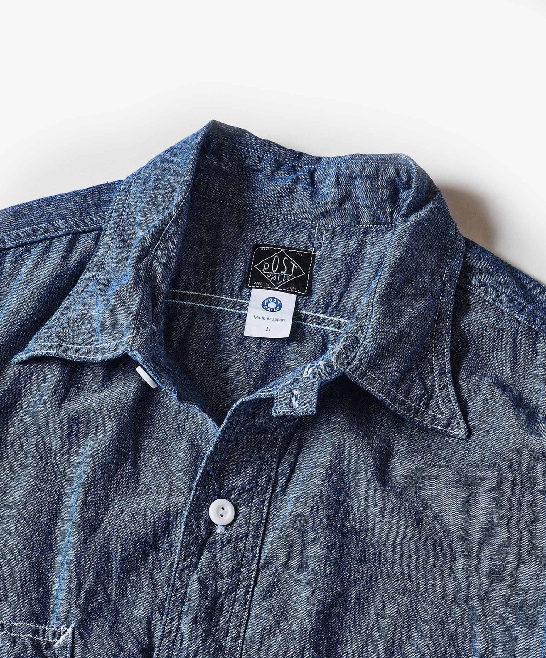 No.2 Shirt - Indigo - Image 5