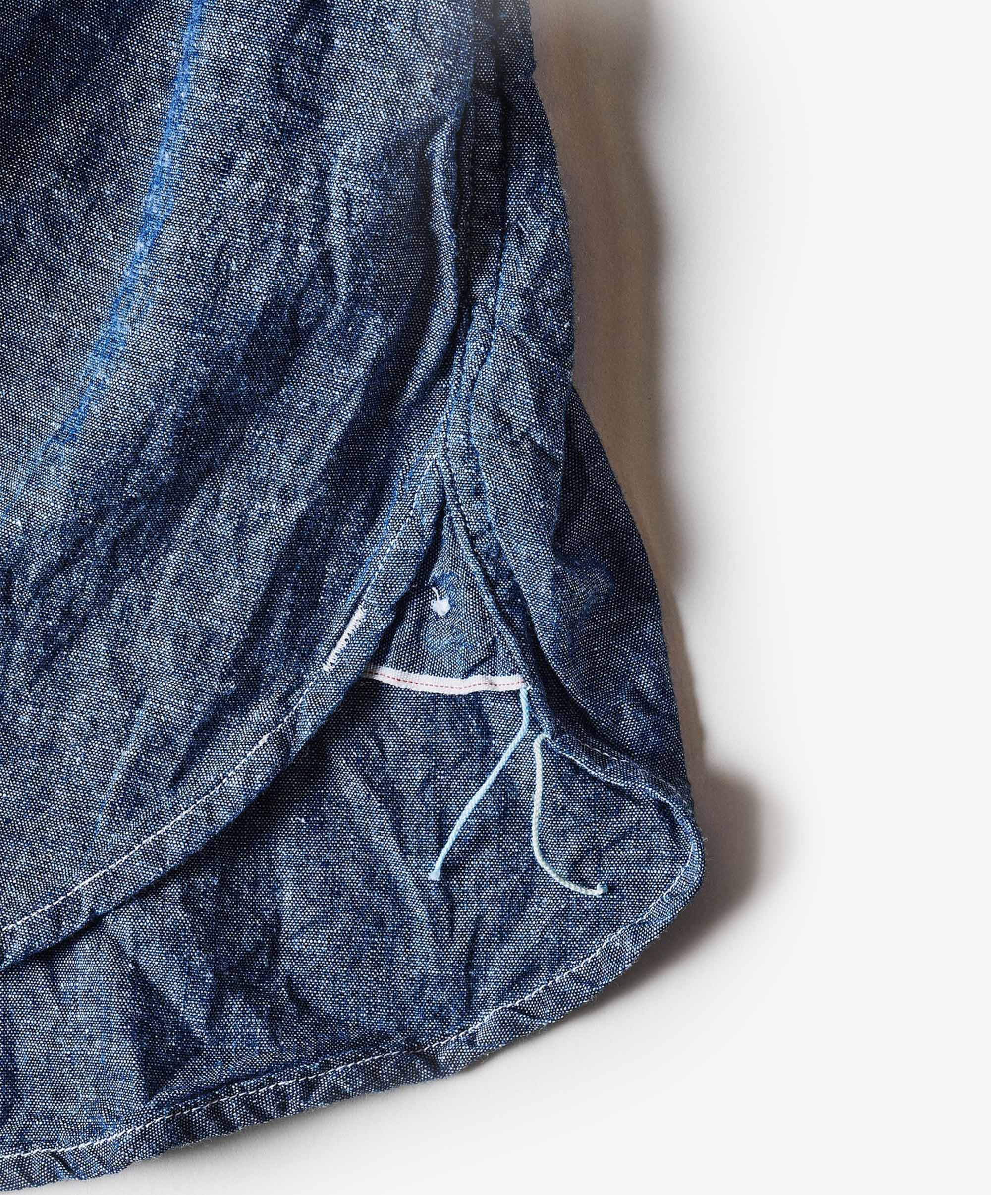 No.2 Shirt - Indigo - Image 7
