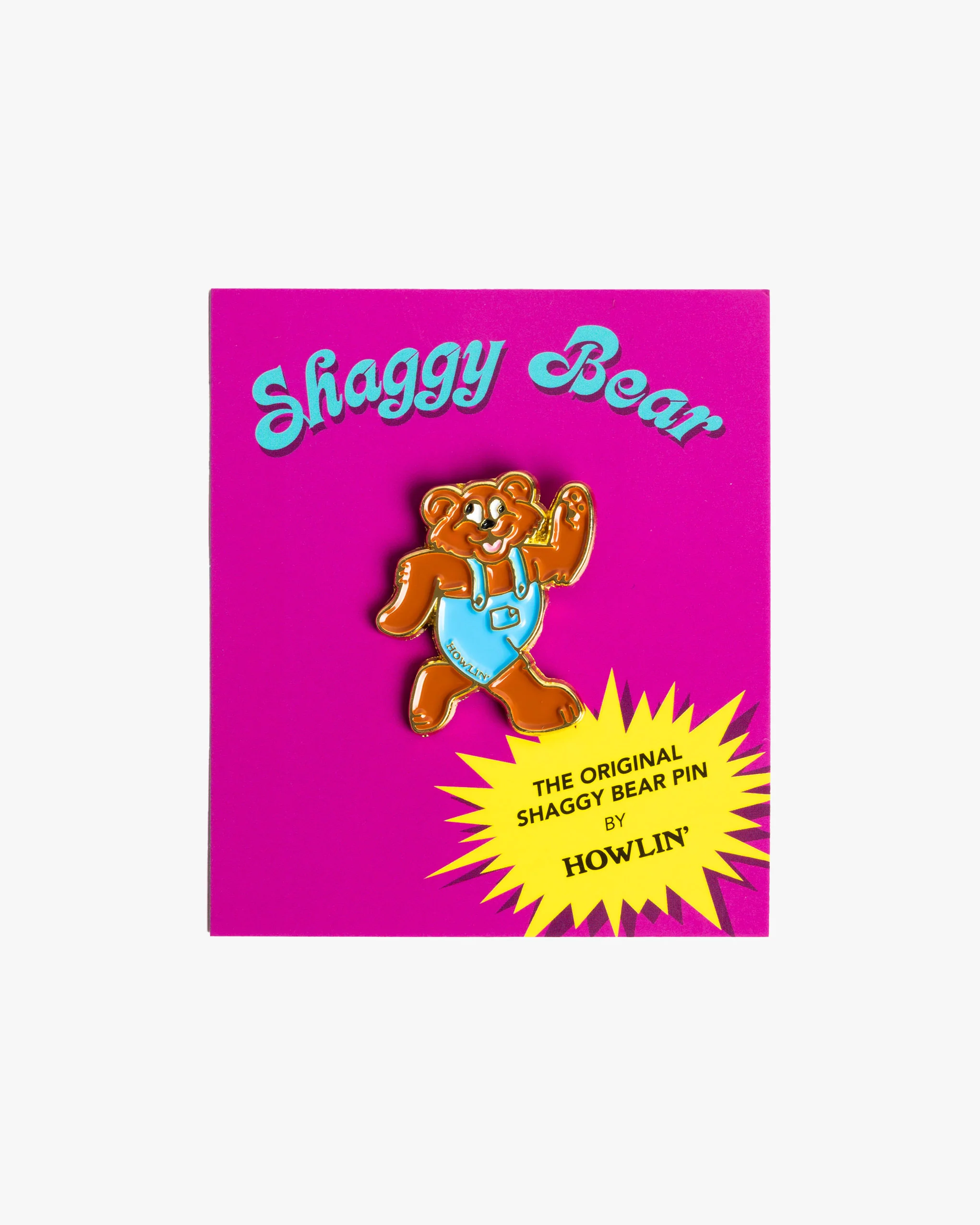 Shaggy Bear Pin *Limited Edition - Image 4